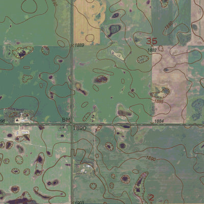 ND-BOWBELLS SE: GeoChange 1946-2012 Preview 2
