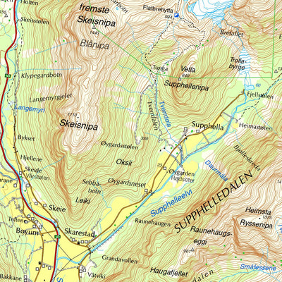 Norway 1:50k Map 16 Preview 3