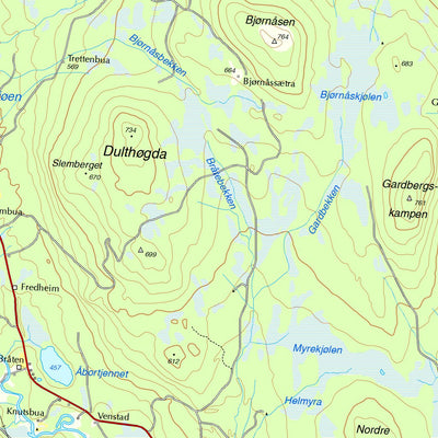 Norway 1:50k Map 18 Preview 2