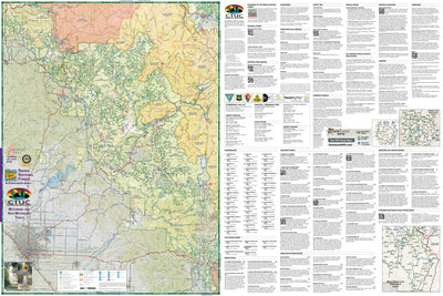 CTUC Sierra National Forest OHV Map Preview 1