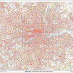 XYZ Postcode Sector Map - (C7) - Greater London Preview 1