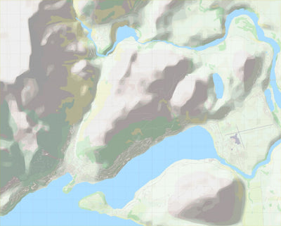 Queenstown NZ Tourist Street Map Preview 1