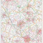 XYZ Postcode Sector Map - (G25) - Northampton NN Preview 1