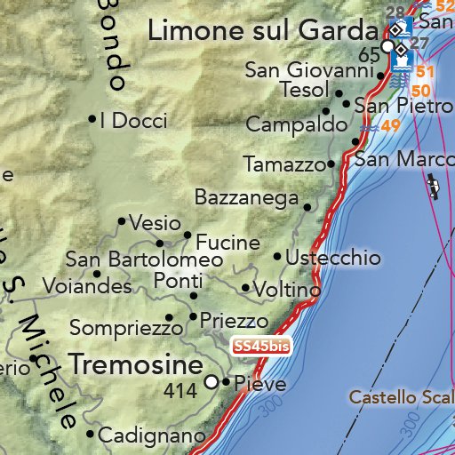 4LAND Lago di Garda - Gardasee - Lake Garda Map by 4LAND Srl | Avenza Maps