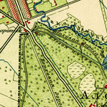 План Царского Села, ок. 1910. Map of the town of Tsarskoe Selo, about 1910 Preview 3
