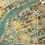 План Петрограда на 1917 г. Petrograd (Saint Petersburg) City Map, 1917 Preview 3