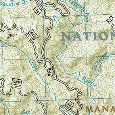 1501 AT Springer Mtn to Davenport Gap (map 04) Preview 2