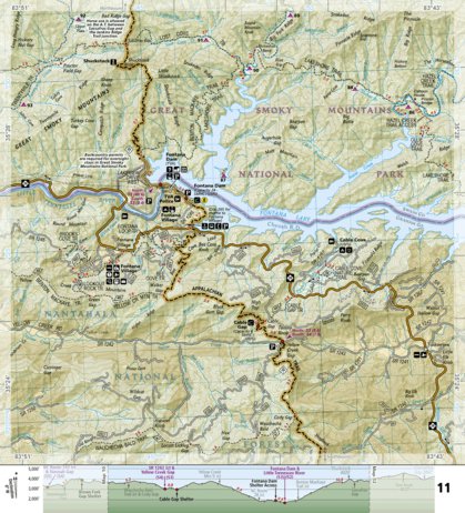 1501 AT Springer Mtn to Davenport Gap (map 11) Preview 1