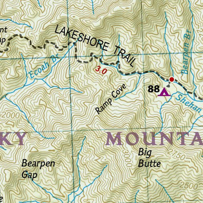 1501 AT Springer Mtn to Davenport Gap (map 11) Preview 3