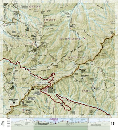 1501 AT Springer Mtn to Davenport Gap (map 15) Preview 1