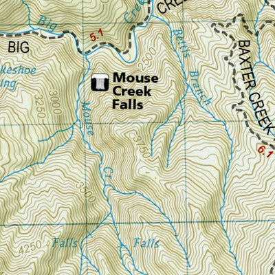 1501 AT Springer Mtn to Davenport Gap (map 17) Preview 3