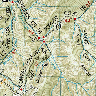 1502 AT Davenport Gap to Damascus (map 06) Preview 3