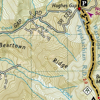 1502 AT Davenport Gap to Damascus (map 10) Preview 2