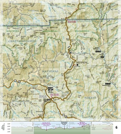 1501 AT Springer Mtn to Davenport Gap (map 06) Preview 1