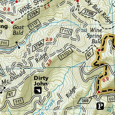 1501 AT Springer Mtn to Davenport Gap (map 08) Preview 2