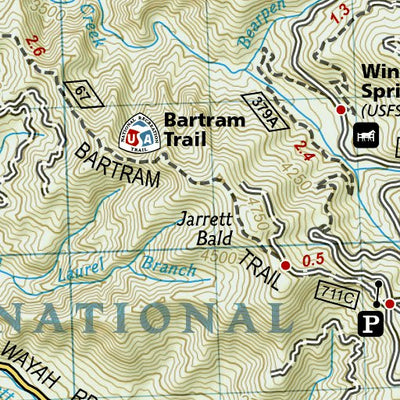 1501 AT Springer Mtn to Davenport Gap (map 08) Preview 3