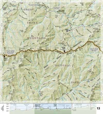 1501 AT Springer Mtn to Davenport Gap (map 13) Preview 1