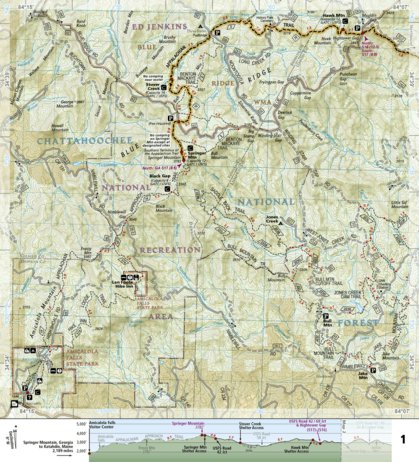 1501 AT Springer Mtn to Davenport Gap (map 01) Preview 1