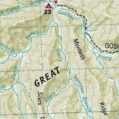 1501 AT Springer Mtn to Davenport Gap (map 14) Preview 3