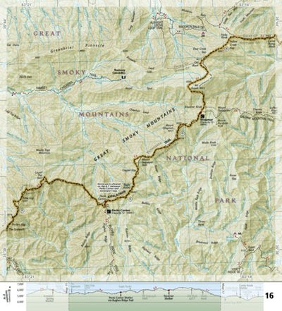 1501 AT Springer Mtn to Davenport Gap (map 16) Preview 1