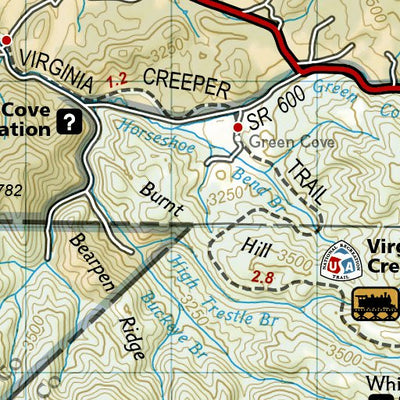 1503 AT Damascus to Bailey Gap (map 03) Preview 3