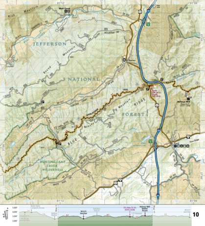 1503 AT Damascus to Bailey Gap (map 10) Preview 1