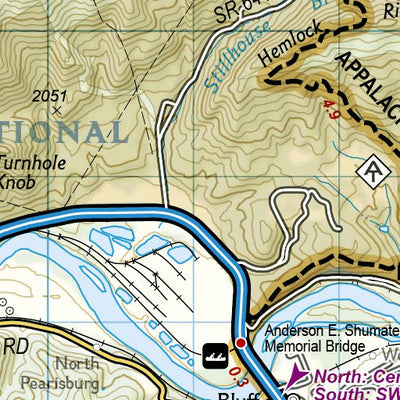 1503 AT Damascus to Bailey Gap (map 14) Preview 2