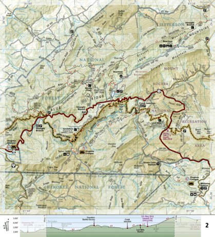 1503 AT Damascus to Bailey Gap (map 02) Preview 1