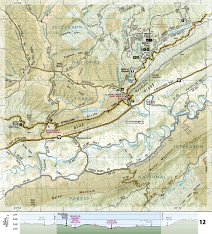 1503 AT Damascus to Bailey Gap (map 12) Preview 1