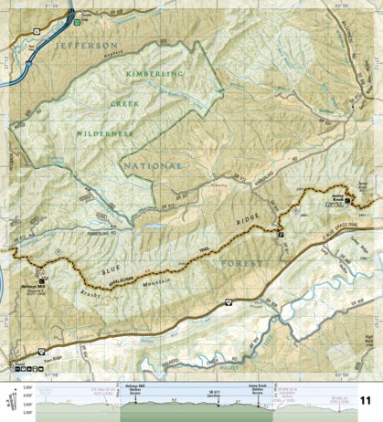 1503 AT Damascus to Bailey Gap (map 11) Preview 1