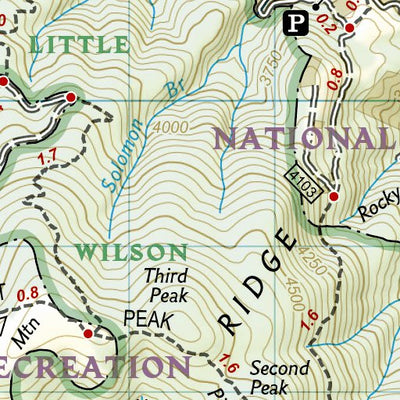 1503 AT Damascus to Bailey Gap (map 04) Preview 2