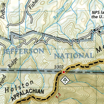 1503 AT Damascus to Bailey Gap (map 01) Preview 2