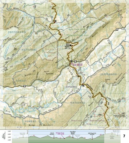 1503 AT Damascus to Bailey Gap (map 07) Preview 1
