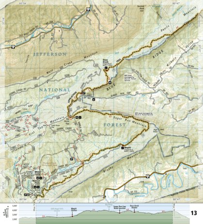 1503 AT Damascus to Bailey Gap (map 13) Preview 1