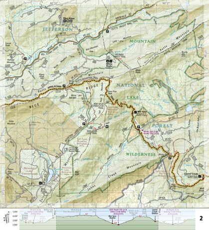 1504 AT Bailey Gap to Calf Mtn (map 02) Preview 1