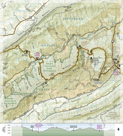 1504 AT Bailey Gap to Calf Mtn (map 04) Preview 1