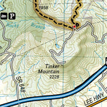 1504 AT Bailey Gap to Calf Mtn (map 06) Preview 3