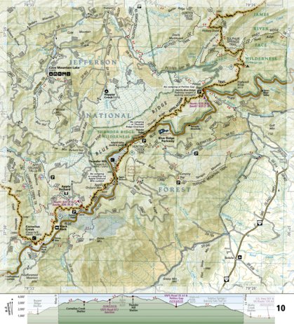 1504 AT Bailey Gap to Calf Mtn (map 10) Preview 1