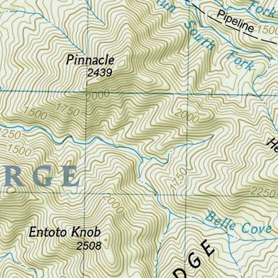 1504 AT Bailey Gap to Calf Mtn (map 11) Preview 3