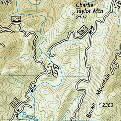 1504 AT Bailey Gap to Calf Mtn (map 12) Preview 3