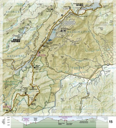 1504 AT Bailey Gap to Calf Mtn (map 15) Preview 1
