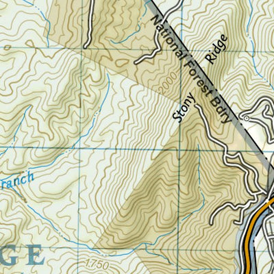 1504 AT Bailey Gap to Calf Mtn (map 16) Preview 3