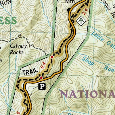 1505 AT Calf Mtn to Raven Rock (map 02) Preview 2