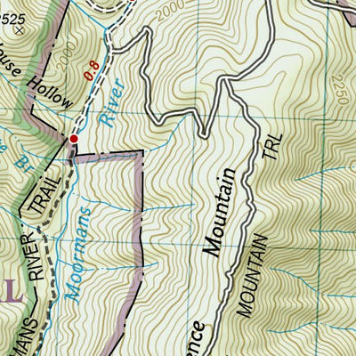 1505 AT Calf Mtn to Raven Rock (map 02) Preview 3