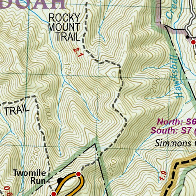 1505 AT Calf Mtn to Raven Rock (map 03) Preview 3