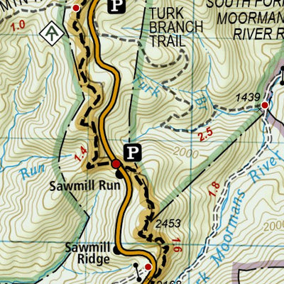1505 AT Calf Mtn to Raven Rock (map 01) Preview 3