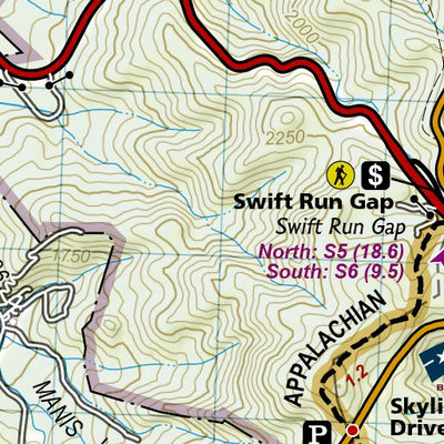 1505 AT Calf Mtn to Raven Rock (map 04) Preview 2
