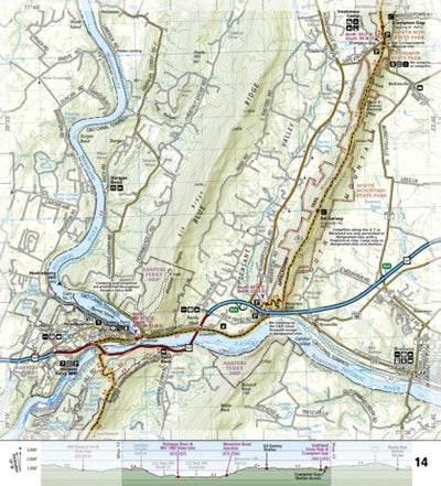 1505 AT Calf Mtn to Raven Rock (map 14) Preview 1