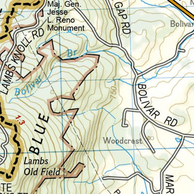 1505 AT Calf Mtn to Raven Rock (map 15) Preview 2