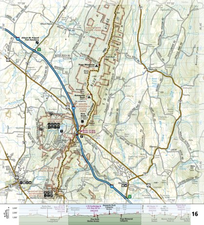 1505 AT Calf Mtn to Raven Rock (map 16) Preview 1